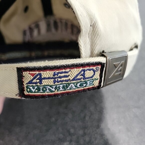 Seniors PGA Championship 2002 Firestone Vintage Ahead Golf Cap Beige OSFM - Picture 4 of 7